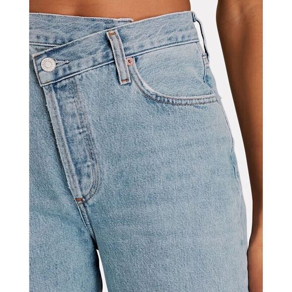 AGOLDE Women's Criss Cross Straight-Leg Jeans Size 30 NEW - Picture 6 of 11